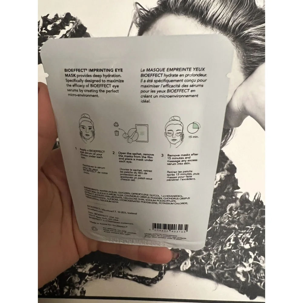 Bioeffect Imprinting Eye Mask 3 g .1 oz 1 Mask NEW
